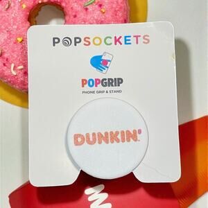 PopSockets Dunkin Popgrip Cell Phone Grip & Stand Donuts Accessory Holder Mount